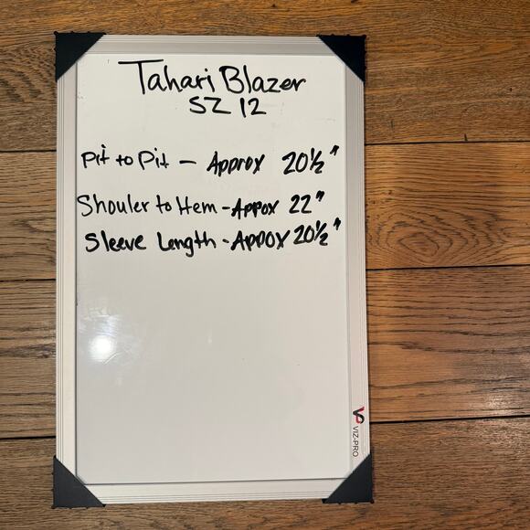 Tahari Arthur S. Levine Houndstooth Blazer SZ 12 Country Heritage Balmoral Girly - Picture 11 of 11